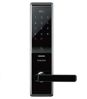 SAMSUNG SHS-5230 指紋密碼手把電子鎖