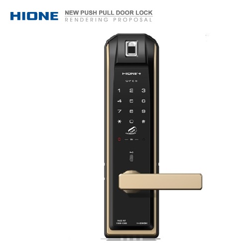 HIONE+H-5290SK 手機開門 APP  電子鎖6合1